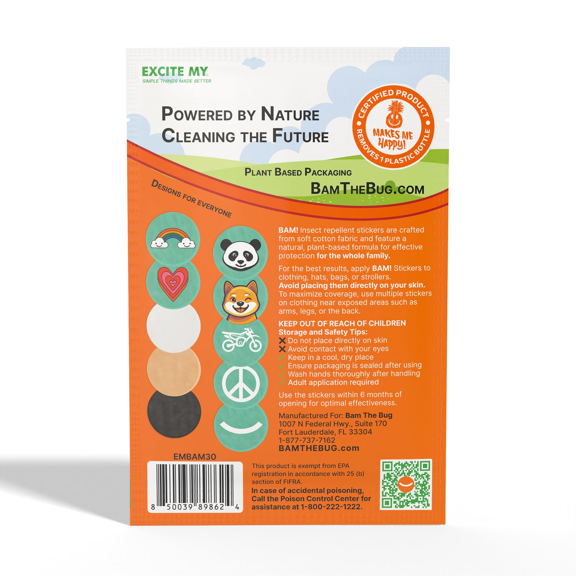 Mosquito Repellent Stickers