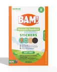 BAM! Mosquito Repellent Stickers